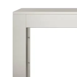 vidaXL Brandhoutrek 100x40x80 cm weervast staal