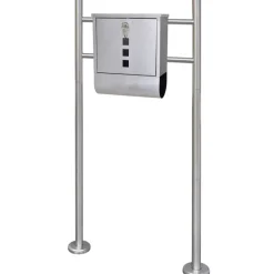 vidaXL Brievenbus op RVS standaard