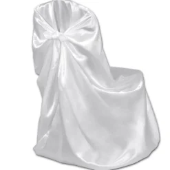 vidaXL Bruiloft Stoelhoes Wit (6 stuks)