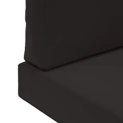 vidaXL Buiten bankkussen Polyester Zwart 60 x 60 cm