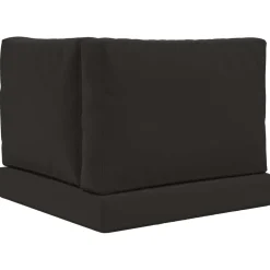 vidaXL Buiten bankkussen Polyester Zwart 60 x 60 cm