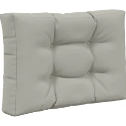 vidaXL Buiten bankkussen Polyester Grijs 60 x 60 cm