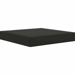 vidaXL Buiten bankkussen Polyester Zwart 60 x 60 cm