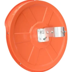 vidaXL Buiten Convex Verkeersspiegel Oranje Ø30 cm Polycarbonaat