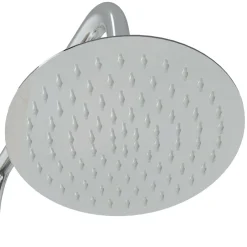 vidaXL Buitendouche 206 cm Massief grenenhout en roestvrij staal Wit