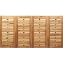 vidaXL Buiten eettafelset 7 st 200 x 90 x 75 cm
