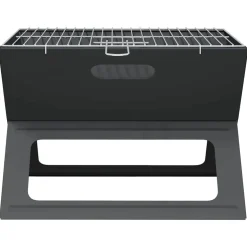 vidaXL Buiten Grill 46 x 31 x 31 cm Staal Zwart