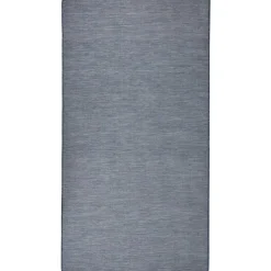 vidaXL Buitenkleed platgeweven 80x150 cm blauw