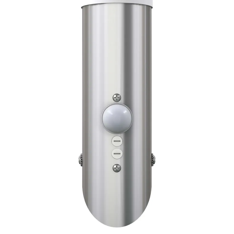 vidaXL Buitenlamp RVS Enego met sensor