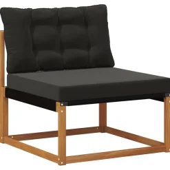 vidaXL Buiten Midden Sofa Massief Acaciahout Naturel