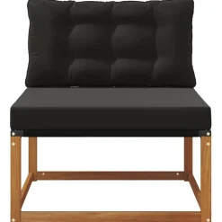 vidaXL Buiten Midden Sofa Massief Acaciahout Naturel