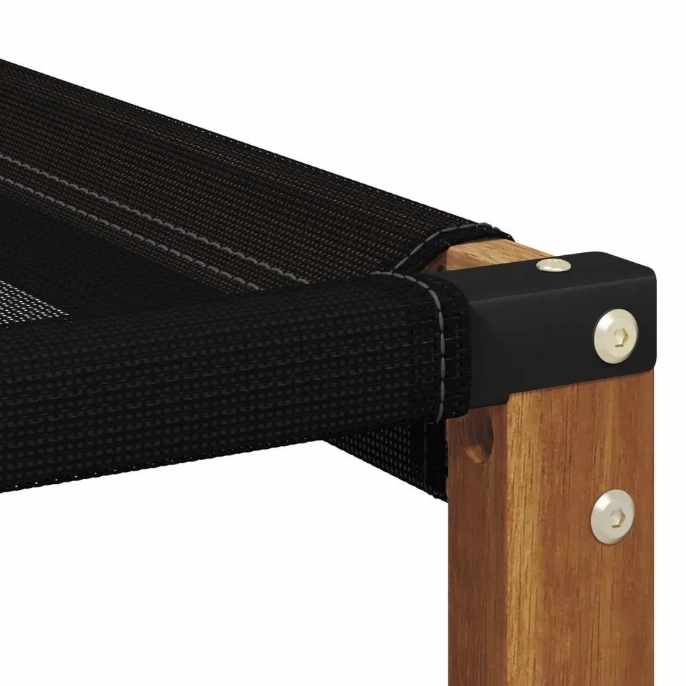 vidaXL Buiten Midden Sofa Massief Acaciahout Naturel