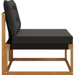 vidaXL Buiten Midden Sofa Massief Acaciahout Naturel