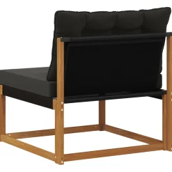 vidaXL Buiten Midden Sofa Massief Acaciahout Naturel