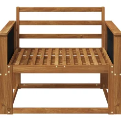 vidaXL Buiten Midden Sofa Massief Acaciahout Naturel