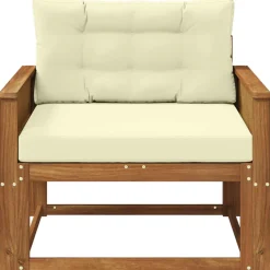 vidaXL Buiten Midden Sofa Massief Acaciahout Naturel