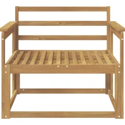 vidaXL Buiten Midden Sofa Massief Acaciahout Wit