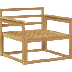 vidaXL Buiten Midden Sofa Massief Acaciahout Wit