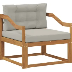 vidaXL Buiten Midden Sofa Naturel