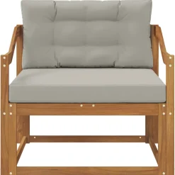 vidaXL Buiten Midden Sofa Naturel