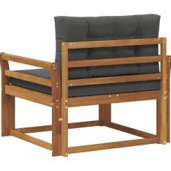 vidaXL Buiten Midden Sofa Naturel