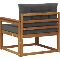 vidaXL Buiten Midden Sofa Naturel