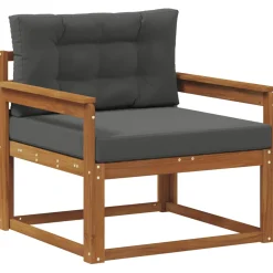vidaXL Buiten Midden Sofa Naturel