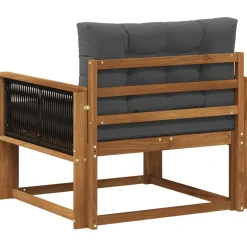 vidaXL Buiten Midden Sofa Naturel
