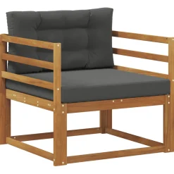 vidaXL Buiten Midden Sofa Naturel
