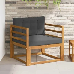 vidaXL Buiten Midden Sofa Naturel