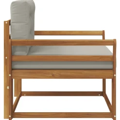 vidaXL Buiten Midden Sofa Naturel