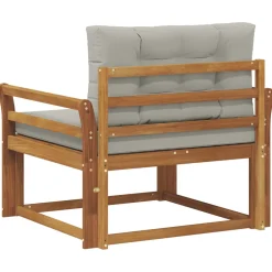 vidaXL Buiten Midden Sofa Naturel