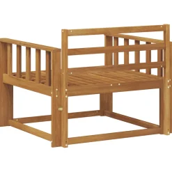 vidaXL Buiten Midden Sofa Naturel