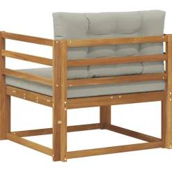 vidaXL Buiten Midden Sofa Naturel