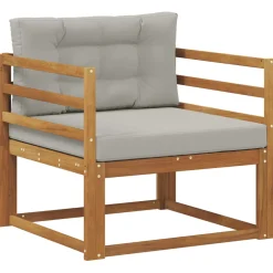 vidaXL Buiten Midden Sofa Naturel