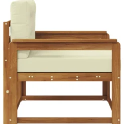 vidaXL Buiten Midden Sofa Naturel
