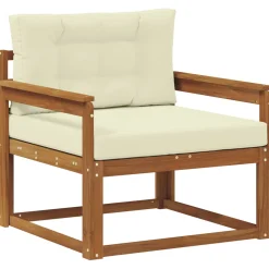 vidaXL Buiten Midden Sofa Naturel