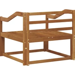 vidaXL Buiten Midden Sofa Naturel