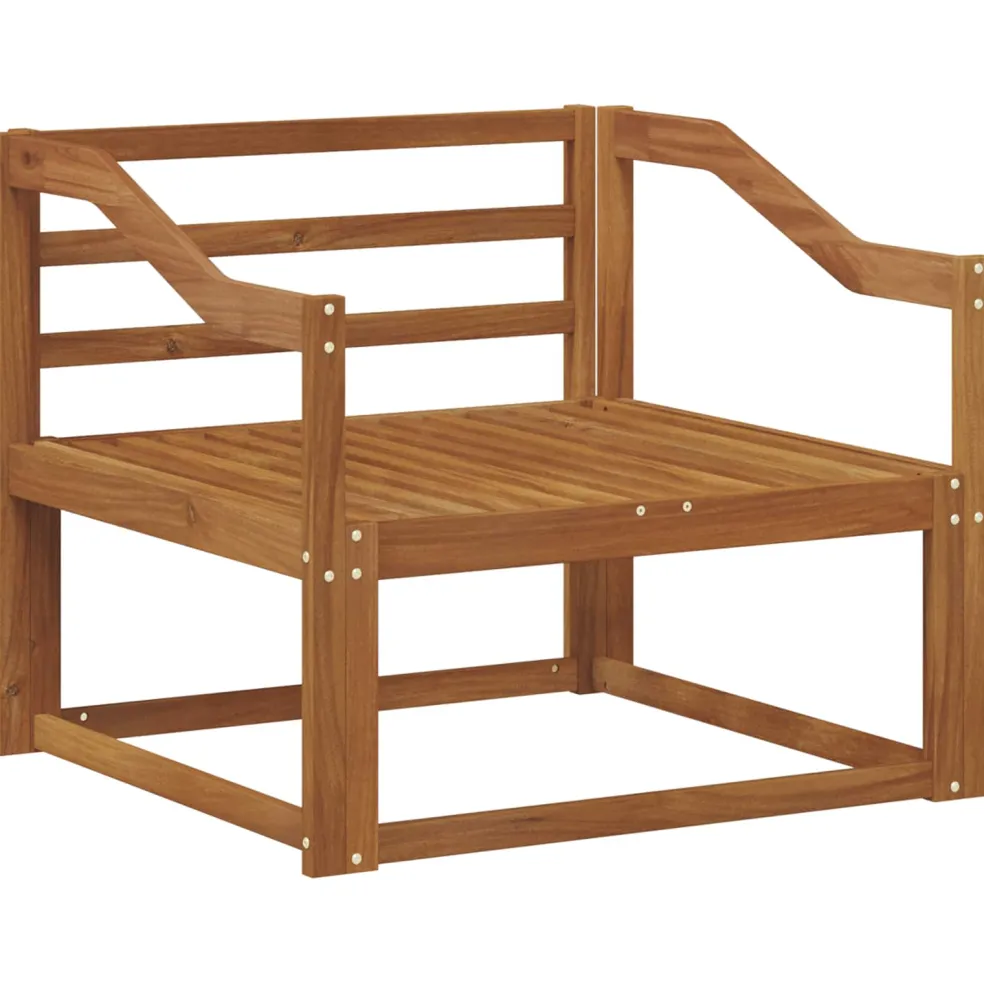 vidaXL Buiten Midden Sofa Naturel