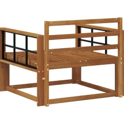 vidaXL Buiten Midden Sofa Naturel
