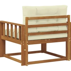 vidaXL Buiten Midden Sofa Naturel