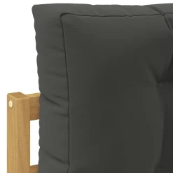 vidaXL Buiten Midden Sofa Polyester Wit