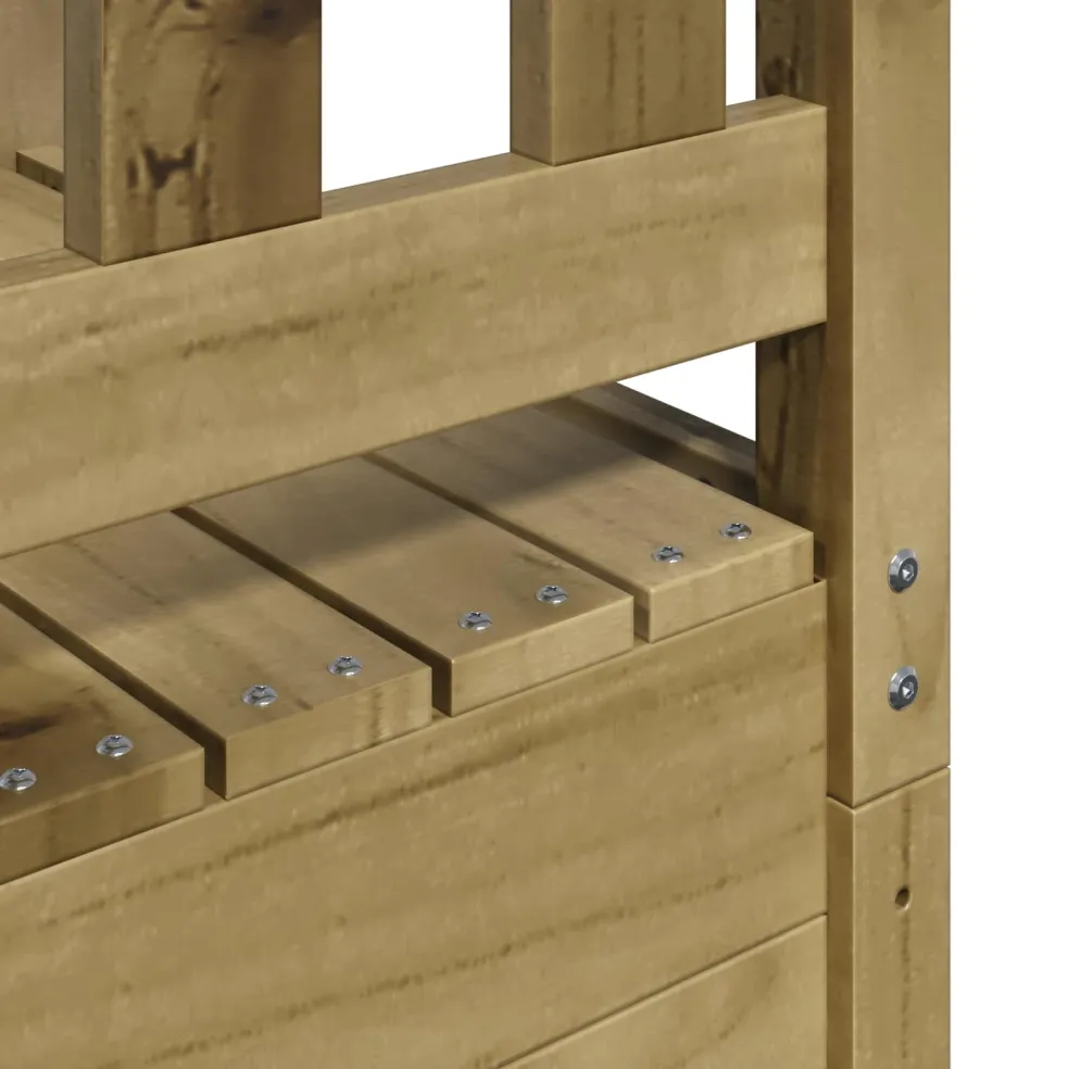 vidaXL Buiten Speeltoren Naturel 53 x 85 x 264 cm