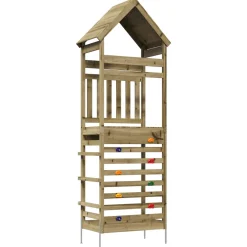vidaXL Buiten Speeltoren Naturel 53 x 85 x 264 cm
