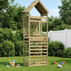 vidaXL Buiten Speeltoren Naturel 53 x 85 x 264 cm