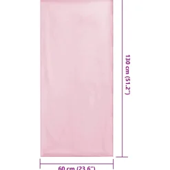 vidaXL Buiten Stoel Handdoeken 2 st Roze 130 x 60 cm