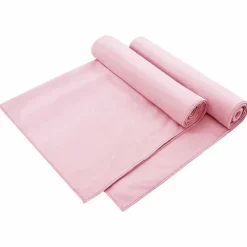 vidaXL Buiten Stoel Handdoeken 2 st Roze 130 x 60 cm