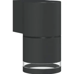 vidaXL Buitenwandlamp gegoten aluminium zwart
