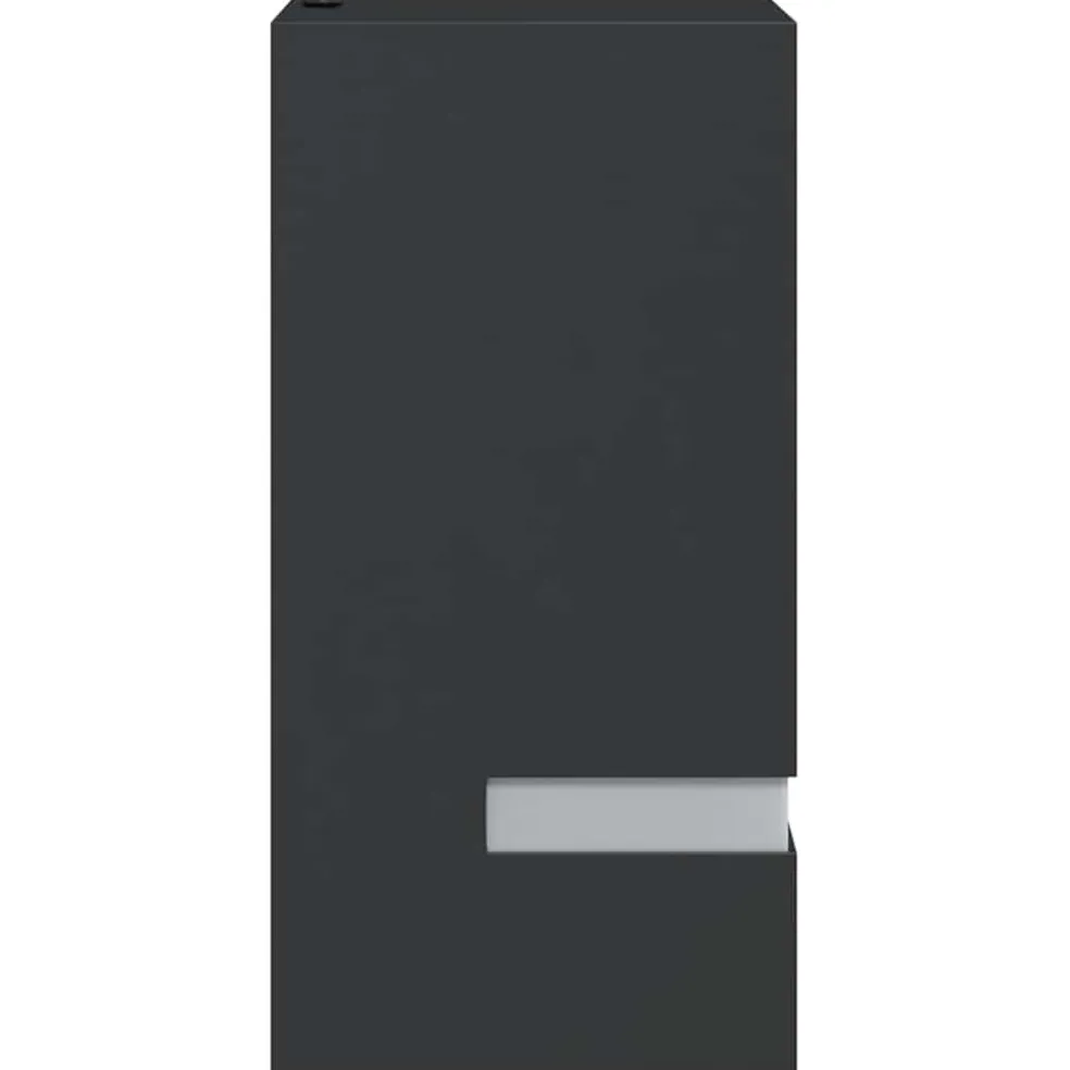 vidaXL Buitenwandlamp roestvrij staal zwart