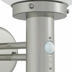 vidaXL Buiten Wandlamp Zilver 28 x 25 x 38 cm